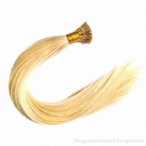 Virgin Remy European Prebonded I-tip Human Hair Extension, All Length and Color Available
